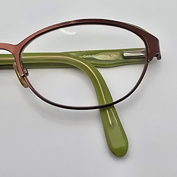 Kate Spade New York Caris Brown Kiwi Cat Eye Eyeglasses Frame w/ Flexhinge 50mm - Picture 13 of 14